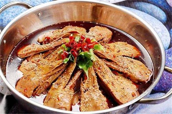 香倒仙干锅鸭头